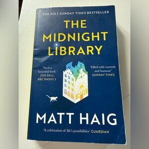 The Midnight Library book Matt Haig 4/$20